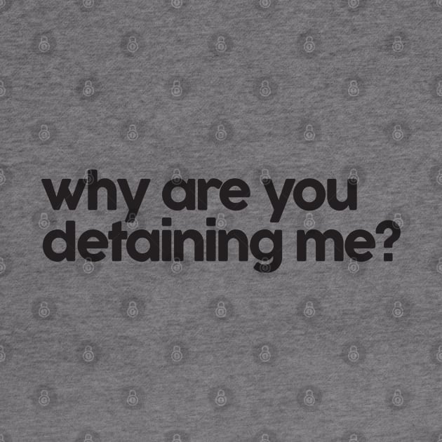 why are you detaining me by belhadj